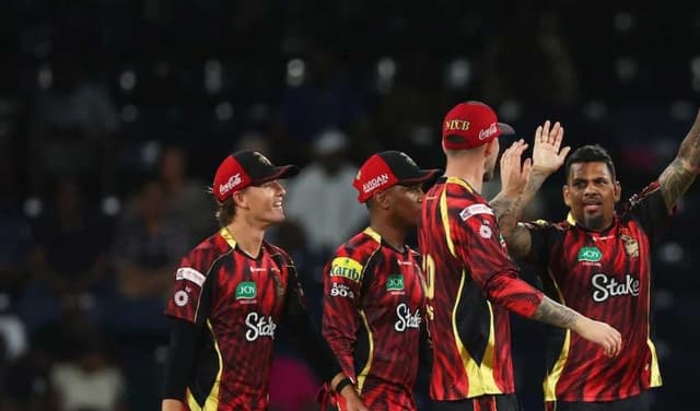 Narine stars as Knight Riders beat Patriots in rain-hit CPL match Narine stars as Knight Riders beat Patriots in rain-hit CPL match