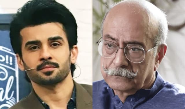 Fahad Sheikh denies disrespecting veteran actor Mohammed Ahmed Fahad Sheikh denies disrespecting veteran actor Mohammed Ahmed