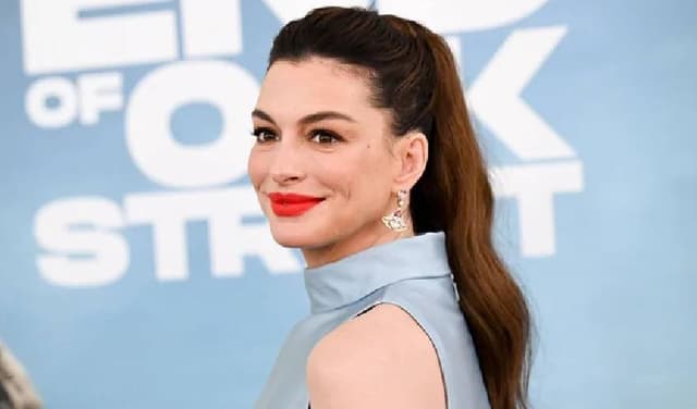 Anne Hathaway shuts down pregnancy rumours after viral baby bump photos Anne Hathaway shuts down pregnancy rumours after viral baby bump photos