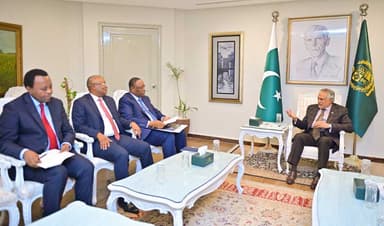 UN envoy extols Pakistan's diplomatic efforts for regional peace (Courtesy: @PTVNewsOfficial) UN envoy extols Pakistan's diplomatic efforts for regional peace (Courtesy: @PTVNewsOfficial)