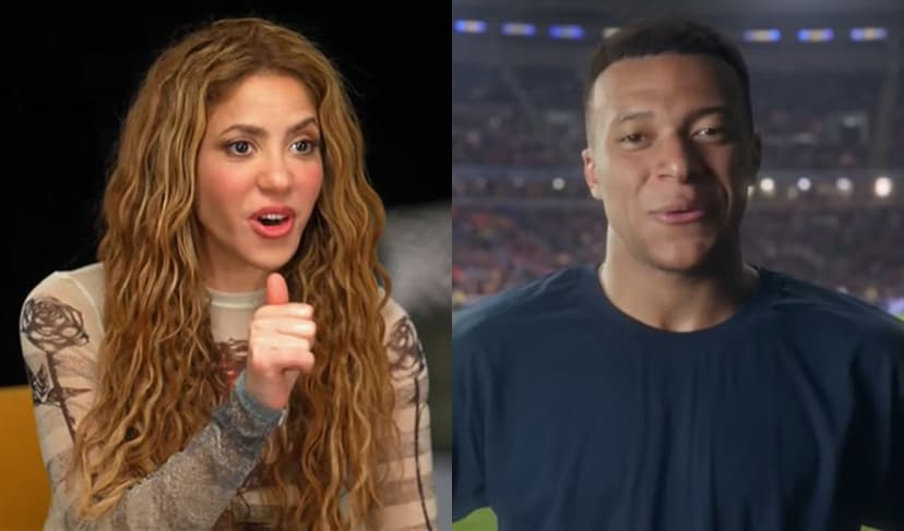 Shakira reveals Mbappé was first to join ‘Dai Dai’ music video (Courtesy: File) Shakira reveals Mbappé was first to join ‘Dai Dai’ music video (Courtesy: File)