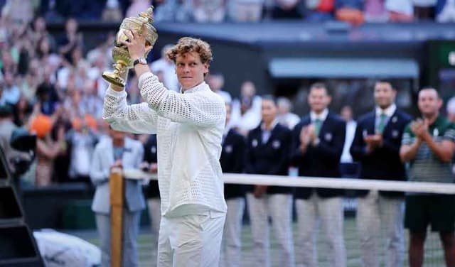 Sinner fends off Zverev in power battle to retain Wimbledon crown Sinner fends off Zverev in power battle to retain Wimbledon crown