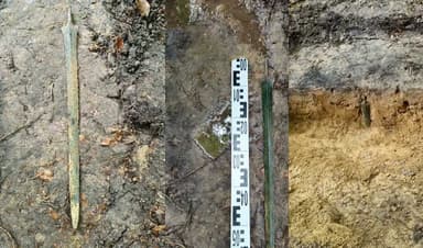 2,700-year-old Bronze Age sword found standing upright in Poland (Courtesy: File) 2,700-year-old Bronze Age sword found standing upright in Poland (Courtesy: File)