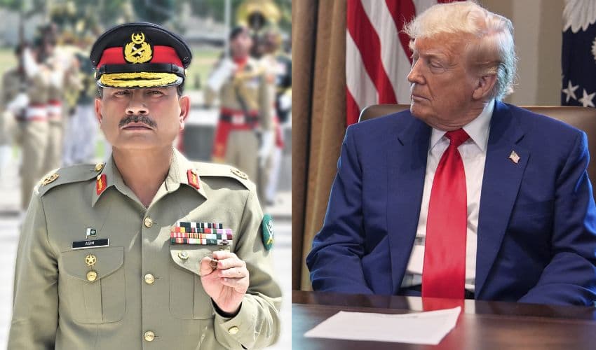 COAS Asim Munir and Donald Trump COAS Asim Munir and Donald Trump
