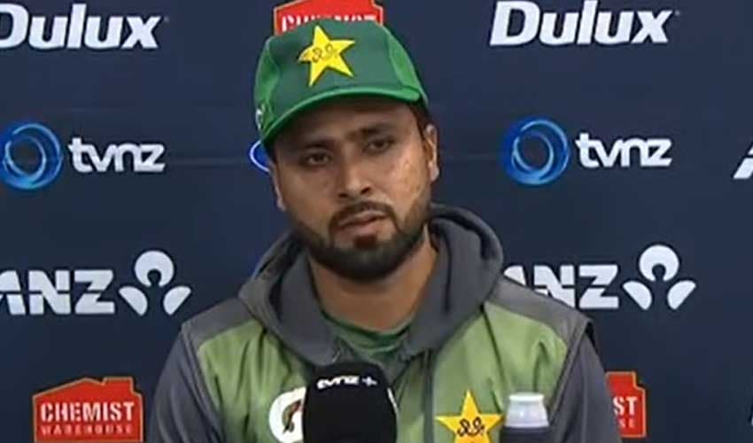 Ashraf, Haris look to adopt Dubai conditions (Courtesy: PCB - screengrab) Ashraf, Haris look to adopt Dubai conditions (Courtesy: PCB - screengrab)