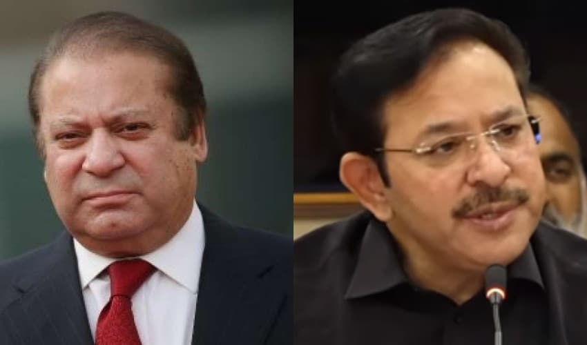 Nawaz, Khokhar exchange views on country's political landscape (Courtesy: Online) Nawaz, Khokhar exchange views on country's political landscape (Courtesy: Online)