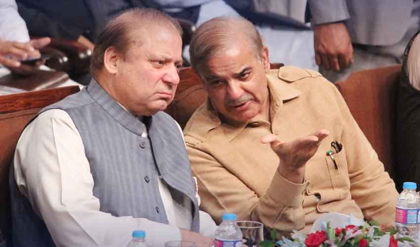 PM Shehbaz, Nawaz exchange views on Pakistan–India tensions (Courtesy: Online) PM Shehbaz, Nawaz exchange views on Pakistan–India tensions (Courtesy: Online)