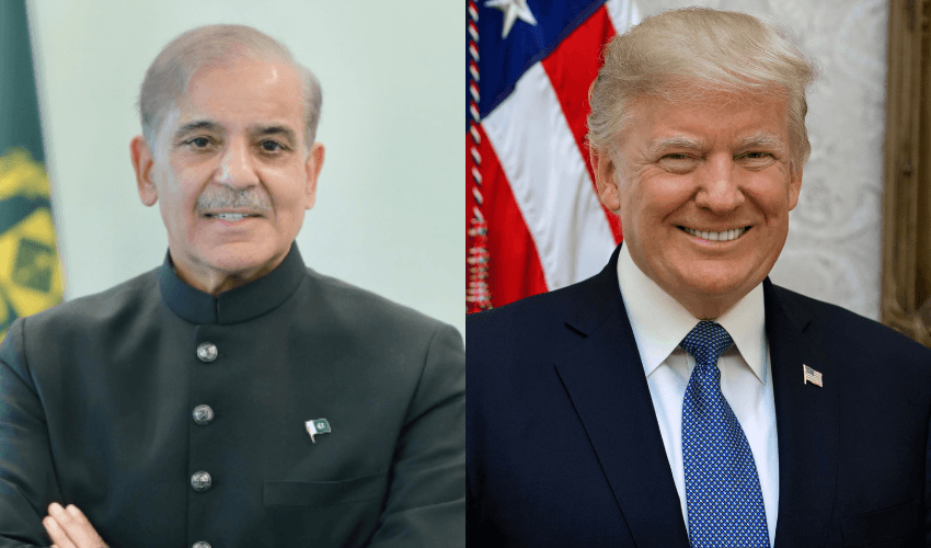 PM Sharif and Trump PM Sharif and Trump