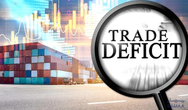 Trade deficit rises 25.17% in first month of fiscal year (Courtesy: File) Trade deficit rises 25.17% in first month of fiscal year (Courtesy: File)
