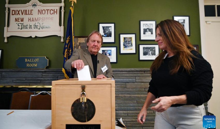 US Elections Voting kicks off in New Hampshire with Dixville Notch’s