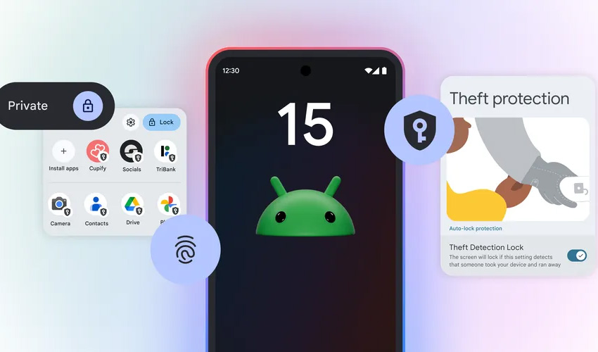 Android 15 introduces 'theft protection' features for enhanced security