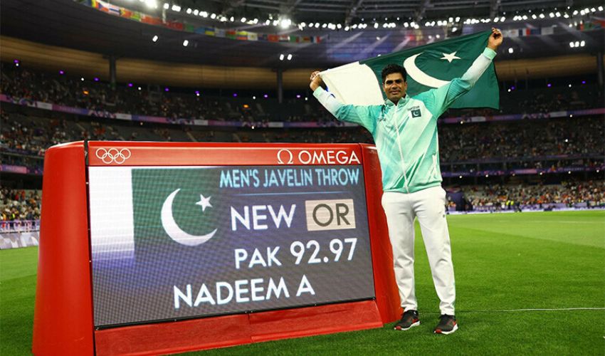 Arshad Nadeem wins gold medal for Pakistan in javelin throw at Paris ...