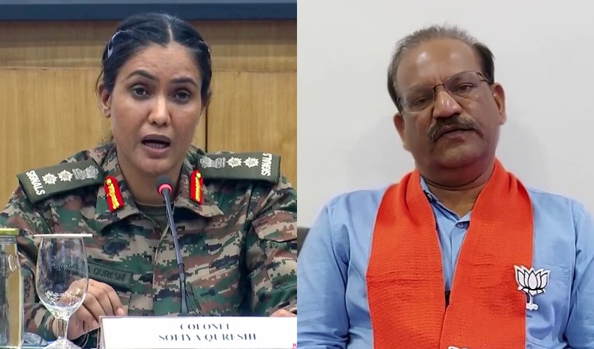 Congress stages protests over Vijay Shah’s remarks against Muslim army officer