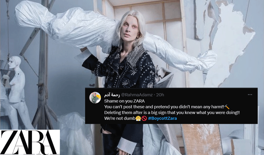 How Zara's own ad triggered a boycott campaign against the brand