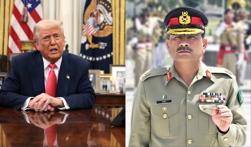 Asim Munir's red carpet welcome in Washington stuns India