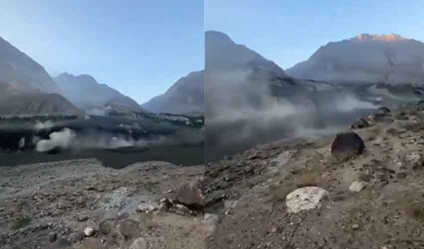 Artificial lake in GB's Ghizer raises 'catastrophic flood' fears