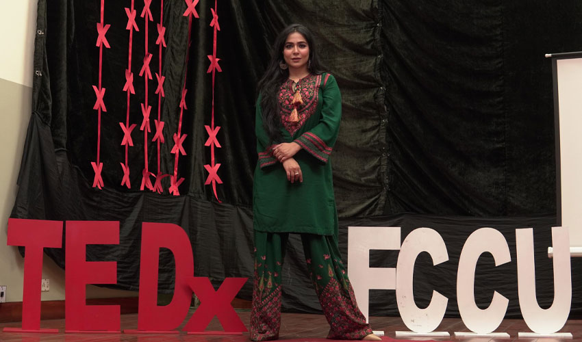 Humaima Malick at TEDxFCCU