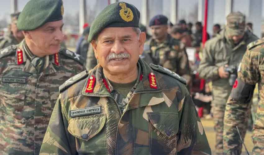 Lt Gen Upendra Dwivedi appointed as India's news army chief