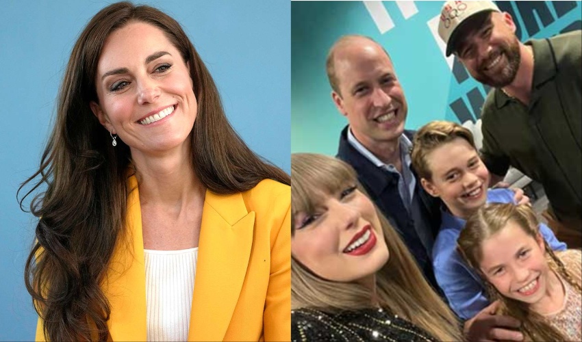 Kate Middleton opens up on Taylor Swift's selfie with Prince William, children