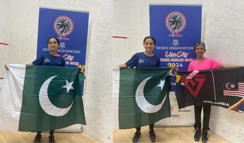 Squash player Mahnoor Ali wins gold medal in Singapore Junior Open