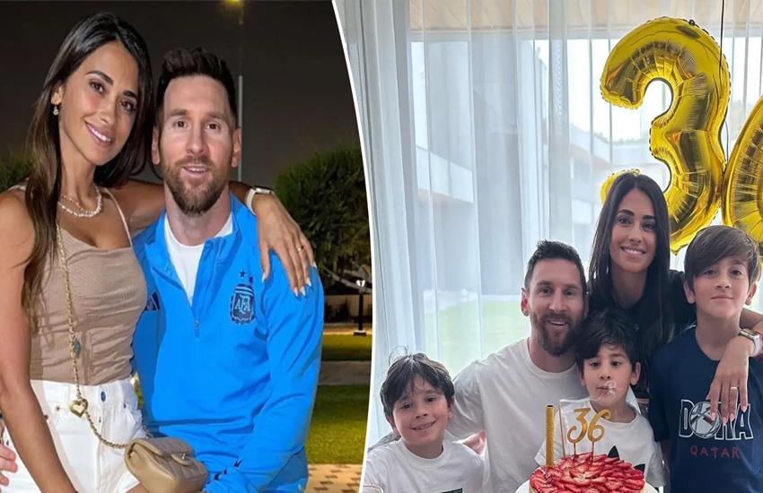 Messi's family fiesta: Antonela Roccuzzo's loving note sparks smiles on ...