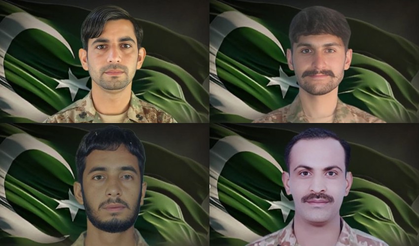 Lieutenant among 4 soldiers martyred; KP infiltration bid foiled