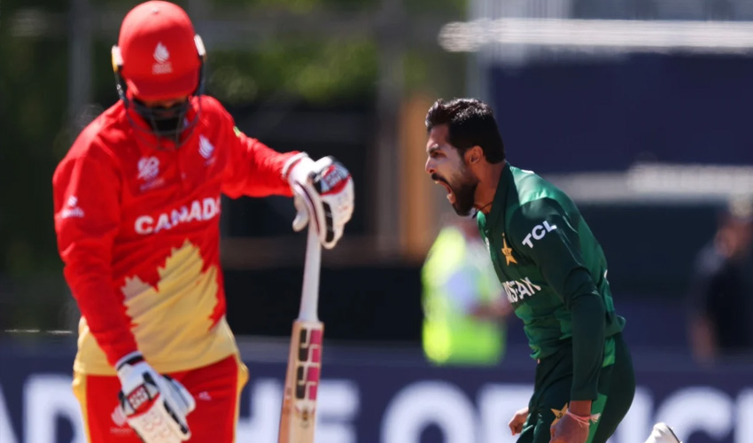 Pakistan trounce Canada to clinch first victory in ICC T20 World Cup 2024