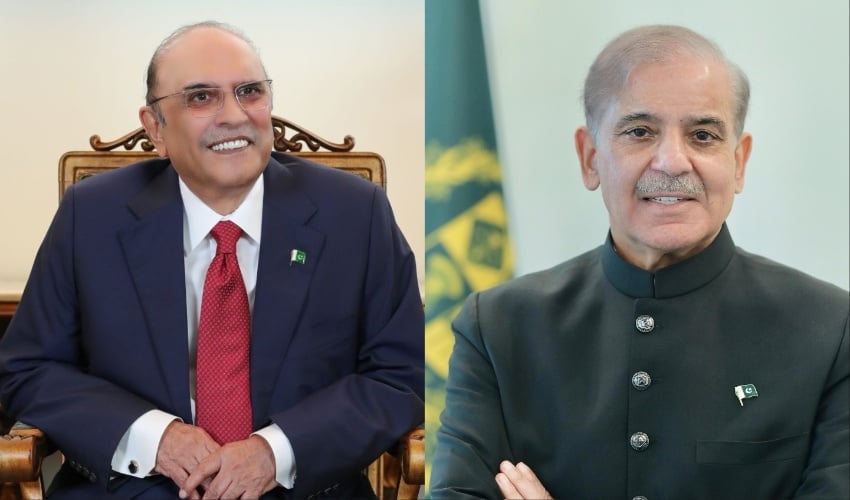Zardari takes Shehbaz on board over formation of PPP-led govt in AJK