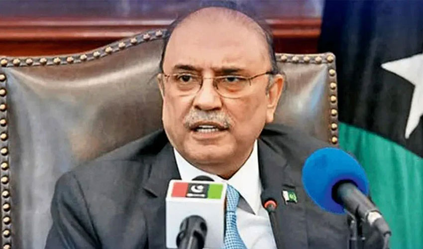 President Zardari slams Hindutva ideology in India
