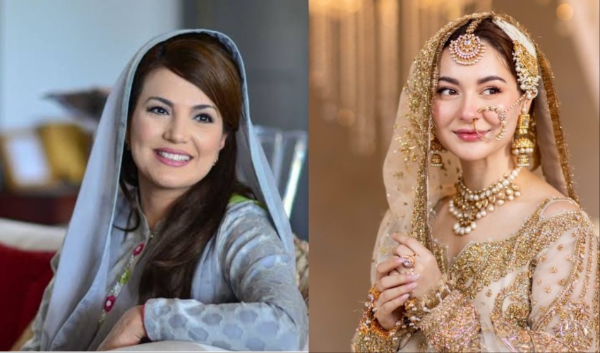 Reham Khan urges Hania Aamir to prioritise career over marriage