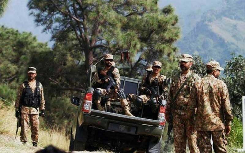 Security forces kill 8 Khwarij, two soldiers martyred in KP operations