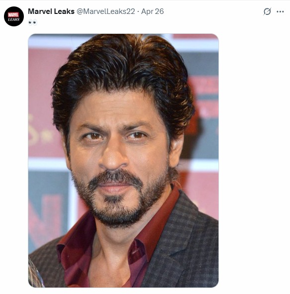 SRK in Marvel