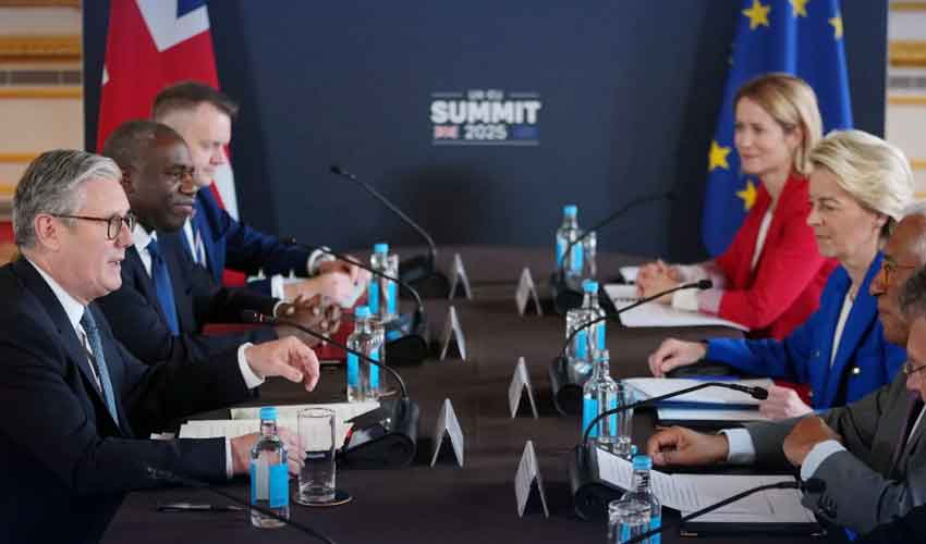 UK strikes EU trade, defence deals in 'new era' for relations