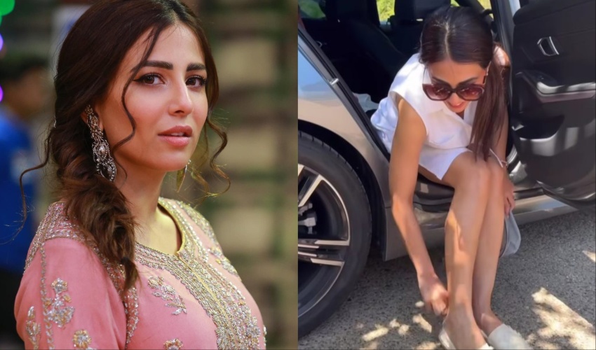 Ushna Shah hits back at critics over bold dressing controversy