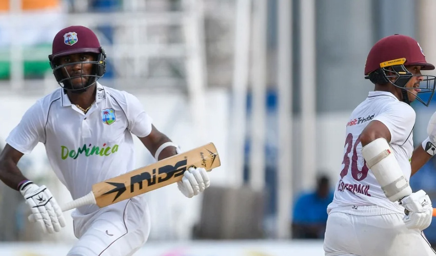 Kraigg Brathwaite encourages debutant Mikyle Louis ahead of England Test