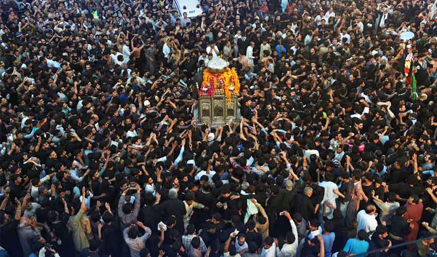 YoumeAli 2024 Processions taken out in major cities